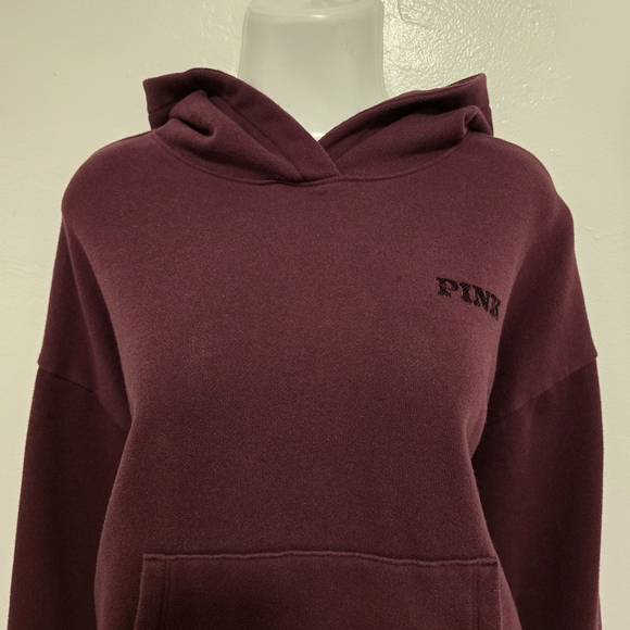 PINK Victoria's Secret - Maroon Hoodie - Picture 2 of 12